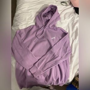 Purple Nike hoodie